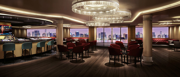Norwegian Cruise Line Norwegian Escape Interior Skyline bar.jpg
